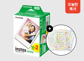 오늘만 특가<br>인스탁스 미니필름 20매
